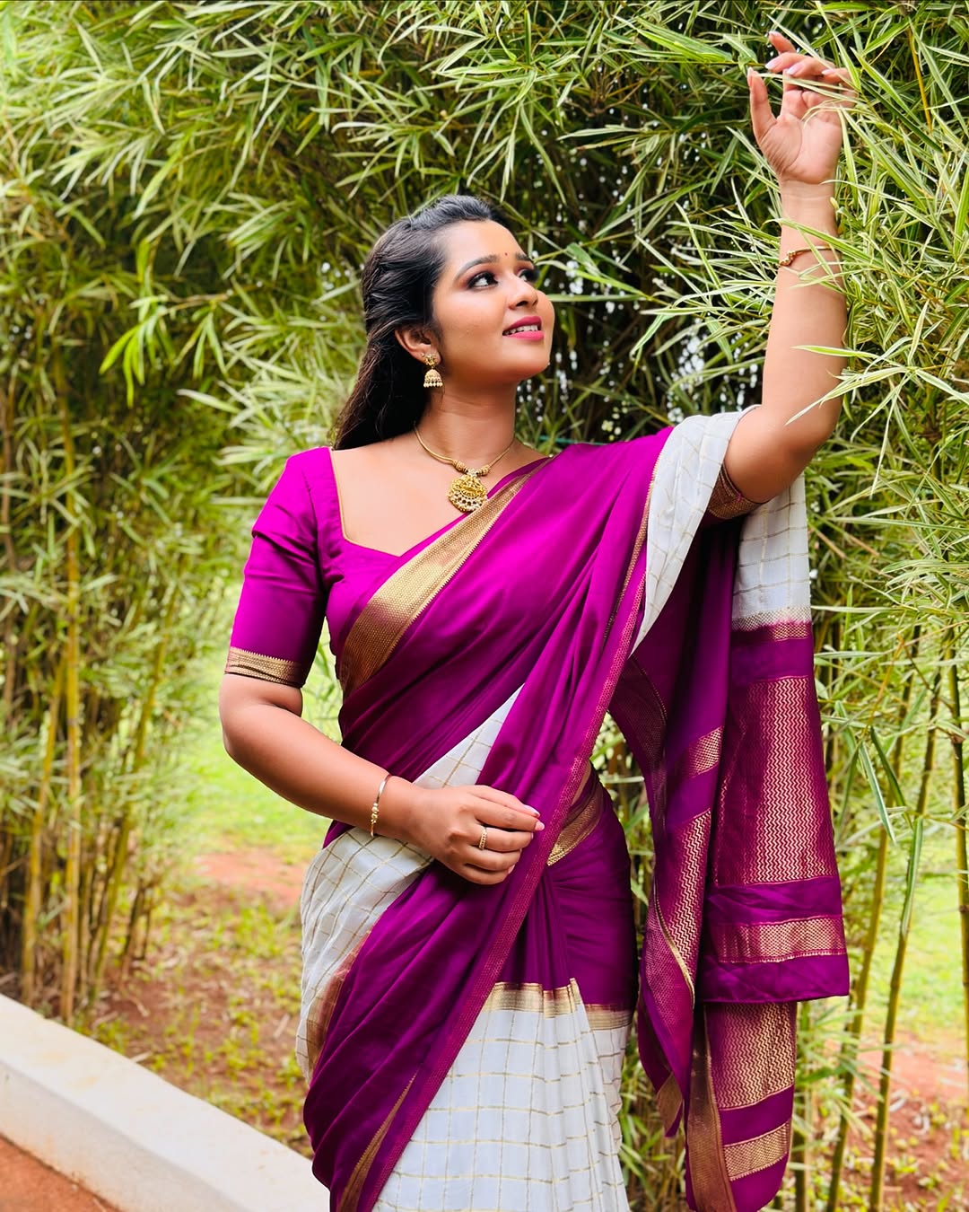 Drape Like Royalty Pure Gold Lace Mysore Silk Sarees from Atharva